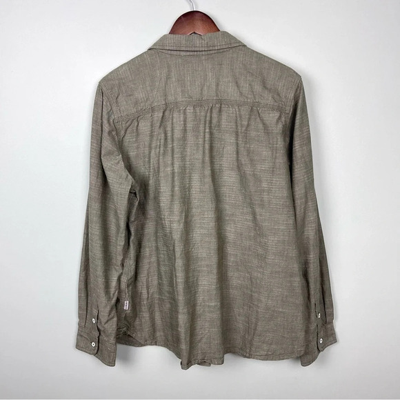 Carhartt Women's Sage Green Button Down Shirt Size XL - Picture 4 of 4